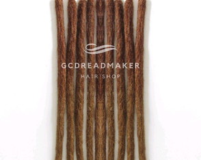 Dreads 25cm - Ruivo ao Loiro Mel - 10 unidades GC DREADMAKER