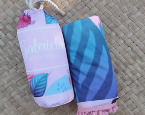 Canga Personalizada + Bag Porta Canga Personalizada