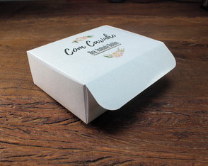 60 Caixas 14x11x5cm Embalagem Personalizada