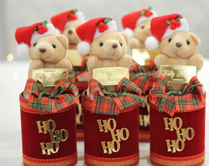 Lata Decorada de Natal