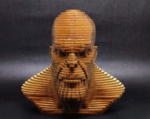 Thanos Busto 3d mdf Cru