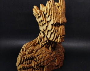 Groot Busto 3d mdf Cru