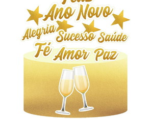 Arquivo topo de bolo ano novo