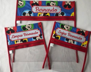 Porta Roupa Limpa e Porta Máscaras