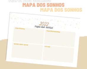 Mapa dos Sonhos - Planner digital