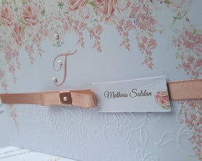 Convites de Debutante Rosé