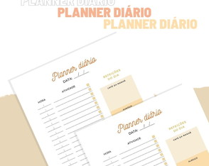 Planner Diário - Planner digital