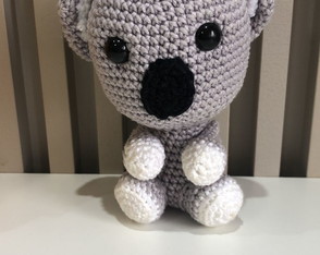 Coala fofinho amigurumi