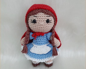 Mini Chapeuzinho Vermelho Amigurumi