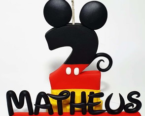 Vela Personalizada Mickey