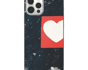 Capa Capinha Case Celular Personalizada Coração Jeans