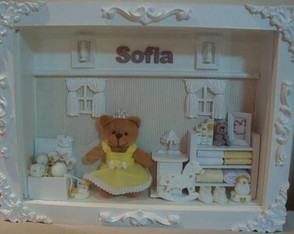 Enfeite de Porta de Maternidade Sofia