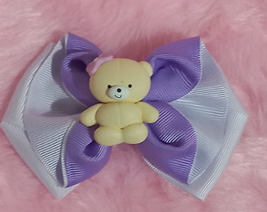 LAÇO FLORZINHA APLIQUE MENINA ACESSORIO MODA INFANTIL