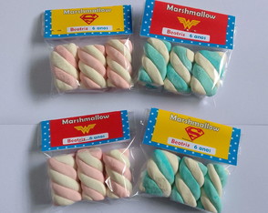 Marshmallow no Saquinho com Lapela