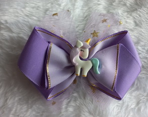 LAÇO LUXUOSA APLIQUE MENINA ACESSORIO MODA INFANTIL