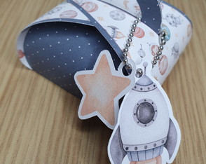 Caixinha Bem Nascido Astronauta