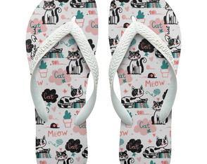 Chinelos Havaianas Personalizados Gatos TR [35]