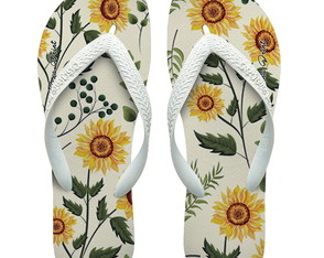 Chinelos Havaianas Personalizados Girassol TR [6]