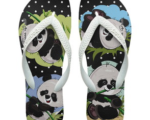 Chinelos Originais Personalizados Panda Tr [7]