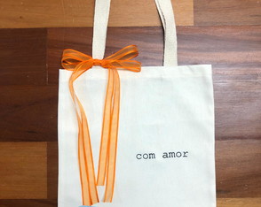 Ecobag Bordada p/ Empresa e Casamento a Partir de 16,00