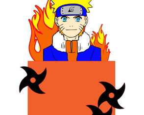 Topo de Bolo NARUTO - 100% Camadas (Digital)