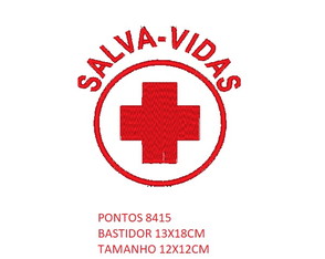 MATRIZ DE BORDADO SALVA VIDAS