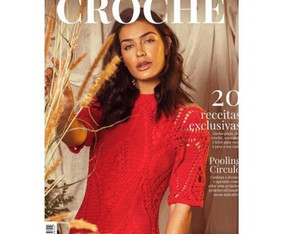 Revista Moda e Decoração Crochê N°1 Círculo / 20 Receitas