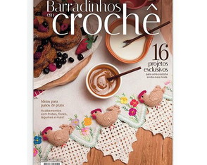 Revista Barradinho De Crochê N°5 Círculo / 16 Projetos