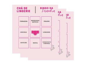 Chá De Lingerie - Bingo