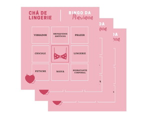 Chá De Lingerie - Bingo