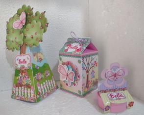 Kit 30 Lembrancinhas Jardim Encantado
