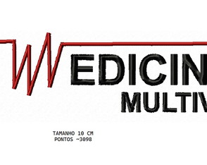 Matriz De Bordado Medicina Multivix