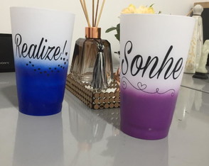 Twister Degrade 500 ml com Led Personalizado