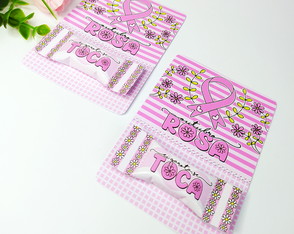 Card Com Balinha- Outubro Rosa