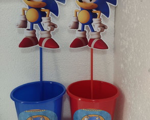 Centro De Mesa Sonic