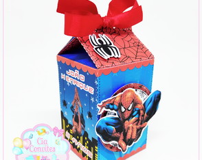 Caixa Milk Homem Aranha