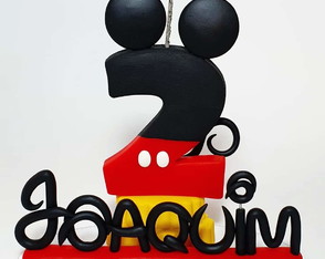 VELA PERSONALIZADA MICKEY