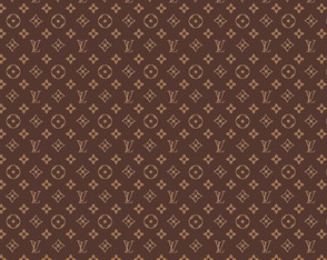 Tecido Louis Vuitton Roupas Corte Costura - 140 cm x 40 Cm.