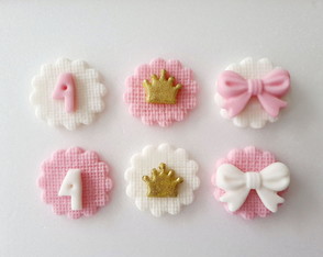 Kit 20 Aplique Doces 3 cm