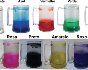 Caneca de Gel 450 ml Lisa sem Personalização