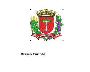 Matriz de Bordado Brasão Curitiba