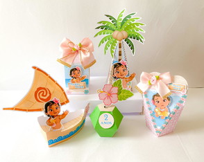 Kit Personalizado Moana Baby (20 Itens)