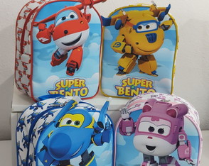 Mochilas 3d Estampa Total Lembrancinha Festa Super Wings