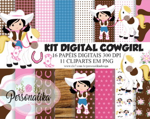 Kit Digital Cowgirl