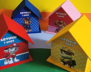 Centro de Mesa Patrulha- pelo Zap Promoção Sai 20,00 Cada