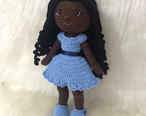 Boneca Fani Amigurumi