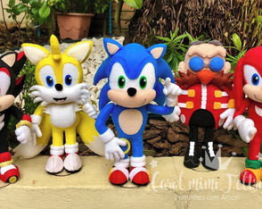 Kit Sonic em Feltro