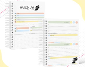 Agenda Escolar 2023 - Futebol - Arquivo Digital