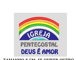 Matriz de Bordado Deus e Amor