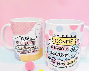 Caneca com Frases Motivacionais